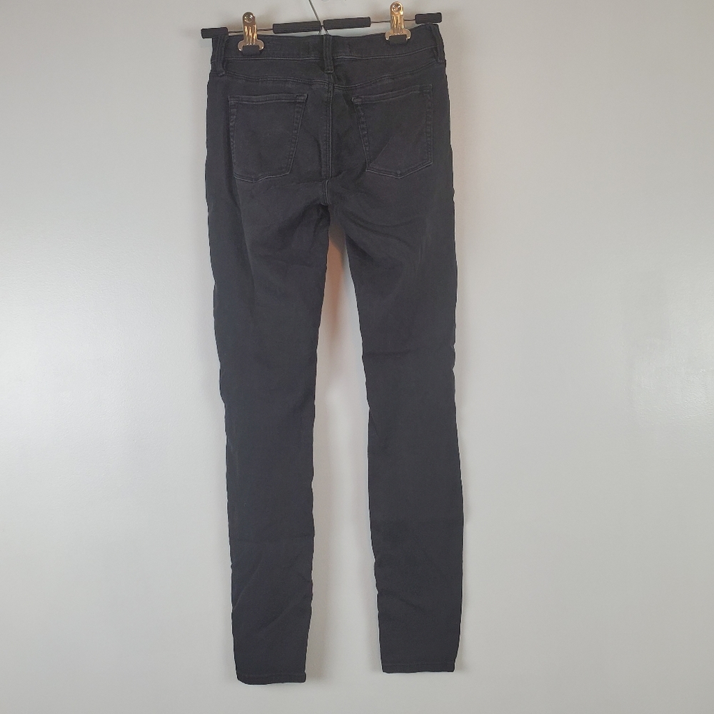 Pacsun | black distressed super stretch jegging - Picture 2 of 7